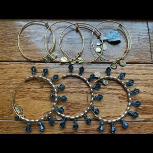 RARE Alex and Ani complete set of 7!!!